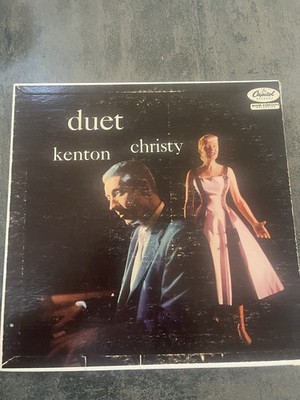 June Christy & Stan Kenton - Duet - Capitol Mono Jazz Vocal LP
