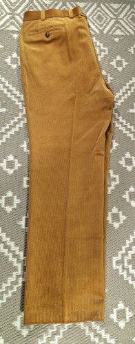 MEYER Comfort Barry Premium Trousers Corduroy Cords Mens Tan W42 L32 Immaculate - Picture 5 of 21