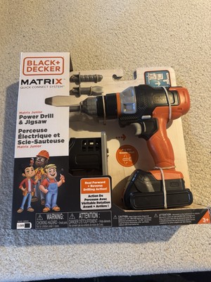 Black + Decker Matrix Jr Power Drill & Jigsaw New & Complete In Box