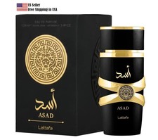 Lattafa Asad for Men Eau De Perfumes Spray,3.40Oz/100 Ml,Brand New in Box,US