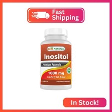 Best Naturals Inositol 1000 mg 60 Tablets