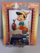 2018 HOT WHEELS POP CULTURE DISNEY PINOCCHIO '66 DODGE A100 1/5 REAL RIDERS 