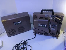 EIKI Slim Line Slot load 16mm Projector Model SSL-1 -Tested Works. 16mm