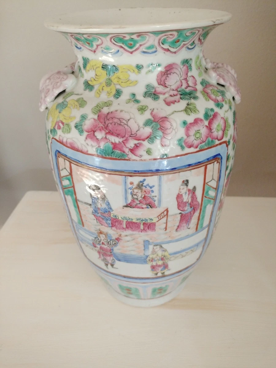 中国蝴蝶花瓶中国古董花瓶| eBay