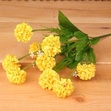 Artificial Flowers Silk Fake Plants UV Resistant Home In/Outdoor Garden Decor