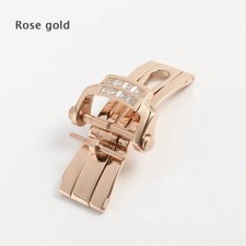 18mm Steel Deployment Clasp Buckle For Patek Philippe Nautilus Watchband NEW