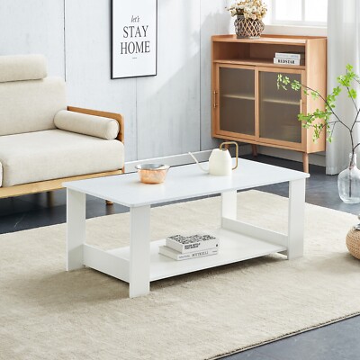 A modern double layered multiple colour coffee table suitable for living room