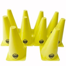 Football Master™ Soccer Fitness Sports Training Agility Speed Traffic Cones 23CM