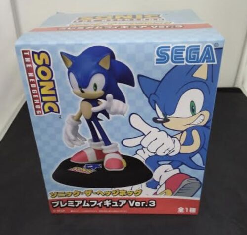 Sonic The Hedgehog Premium Figures Ver.3 SEGA 7 in. Figure JP Unopened New