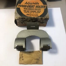1930-50’s CHEVY FORD MOPAR KASTAR ACCESSORY FLASHLIGHT HOLDER IN BOX NOS 