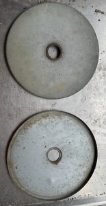 2xAS Motor Hochgrasmäher Radblenden