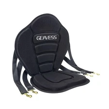 Kayak Seat, Universal Adjustable Kayak Seat, Fishing Boat Seat with Storage B...