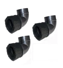 Replacement Part For Shop Vac Vacuum 2-1/2" Plastic 3 Dust Brush // SVR-5300, 88