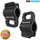 OXFORD MOTOCROSS HANDLEBAR TIE DOWN CLAMPS PAIR FRAME BAR TRANSPORT ANCHOR POINT