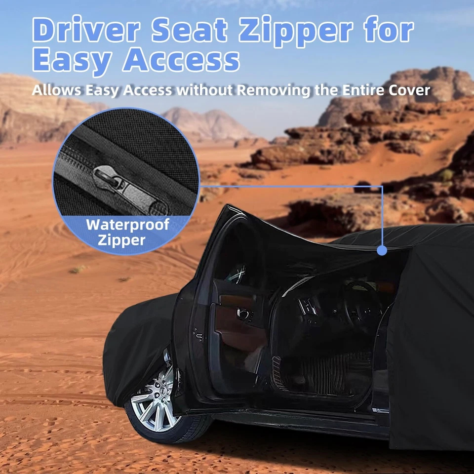 Cubierta de camioneta para Chevrolet, Silverado, Dodge Ram 1500, longitud de hasta 250" Foto 3 de 4