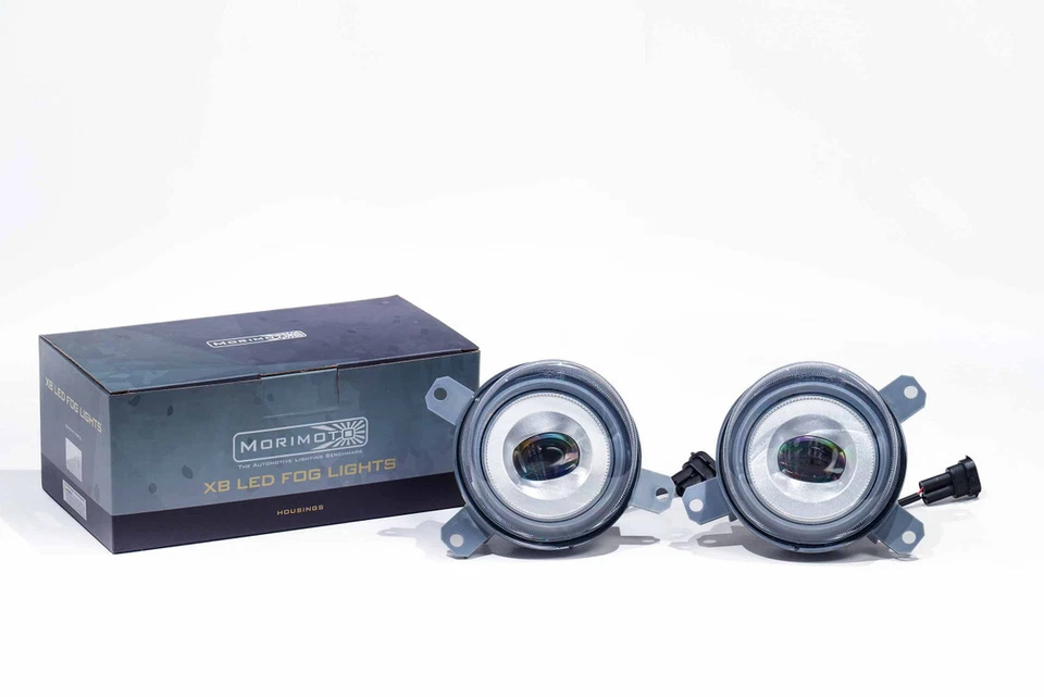 森本 1995 - 1998 适用于法拉利 F355 XB LED 雾灯一对镀铬 LF345 — 第 2/4 张图片