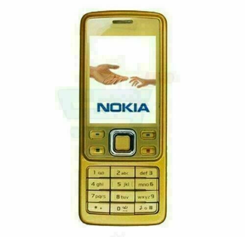 懐古 Nokia 6300 Gold Sapphire (Unlocked) GSM Mobile Phone Retro Classic
