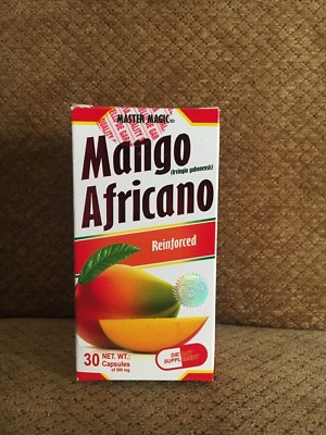 AFRICAN MANGO REINFORCED  FAT BURN WEIGHT LOSS 30 CAPS MANGO AFRICANO 