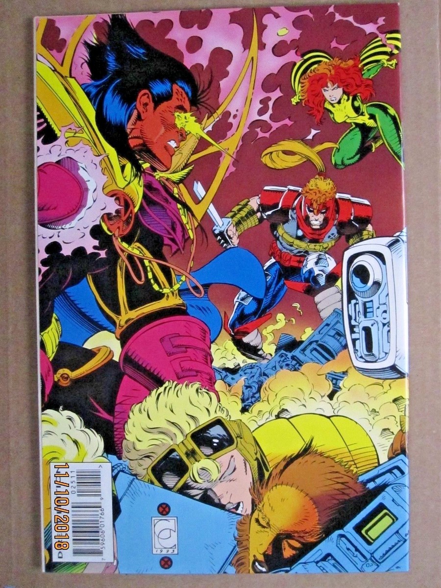 1993 MARVEL COMICS X-FORCE #25 X-MEN #25 FATAL ATTRACTIONS WITH