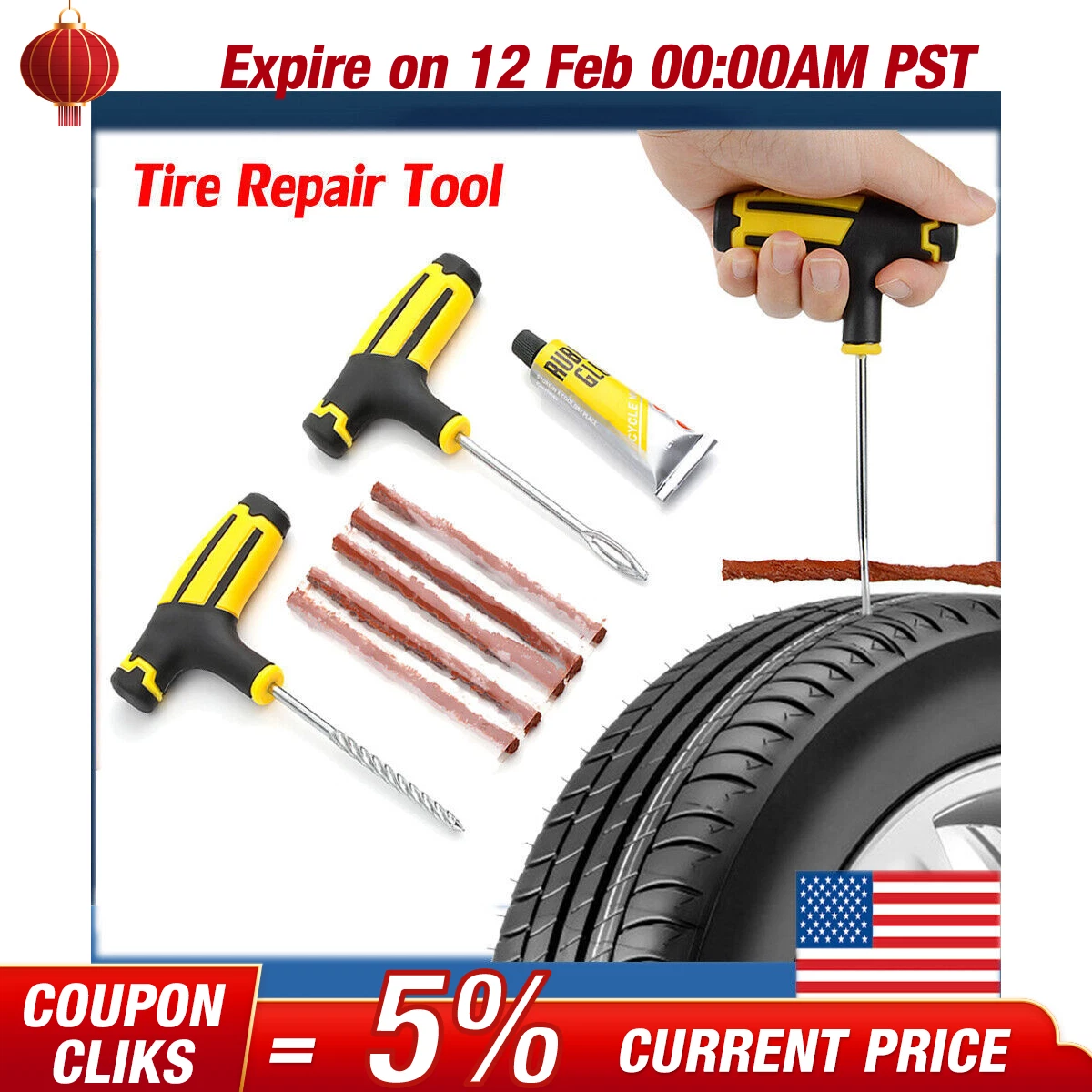 Flat cheap tire tools