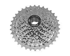 SUNRACE BRANDED 9 SPEED BICYCLE MULTIPLE CASSETTE 11/34T INDEX NICKEL.