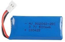 Batterie LiPo 3.7V 500mAh pour