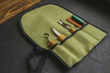 Spoon and Kuksa Carving Professional Set with Knives and Strop BeaverCraft S38