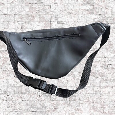 Mickey & Co. Mickey Mouse Black Vinyl Belted Fanny Pack Belt  display picture 1