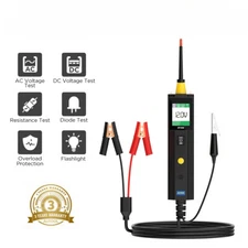 BT250 Circuit Tester 6-30V Automative Power Probe Kit LED Display DiagnosticTool