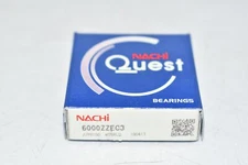 NEW NACHI 6000ZZEC3 Deep Groove Ball Bearing Single Row 10X26X8MM 