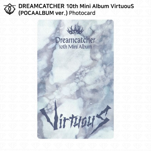 DREAMCATCHER 10th Mini Album VirtuouS Pocaalbum Ver Official Photocard QR Card - Picture 28 of 74