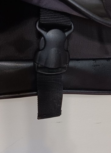 Kenneth Cole Reaction 16.5" Messenger Portfolio Laptop Briefcase Black W/Handle - Picture 7 of 18