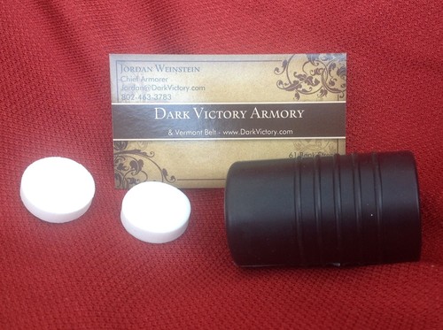 Rugged Rubber Thrusting Tip for SCA & WMA Armored Rattan - Medieval Knight - Picture 5 of 8