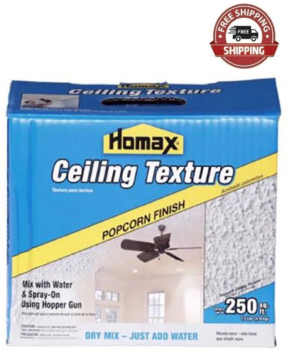 Homax Popcorn Ceiling Texture Dry Mix Instructions Shelly Lighting