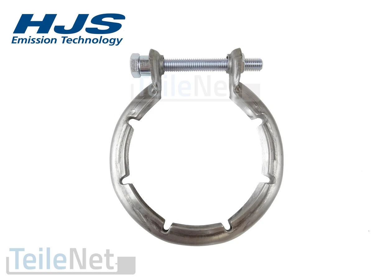 1x HJS 83121841 Rohrverbinder Klemmschelle Auspuff Schelle für 