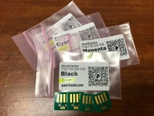 4 Toner Chip for Xerox Workcentre 7120 7125 7220 7225 Refill (1457 - 1460 SOLD)