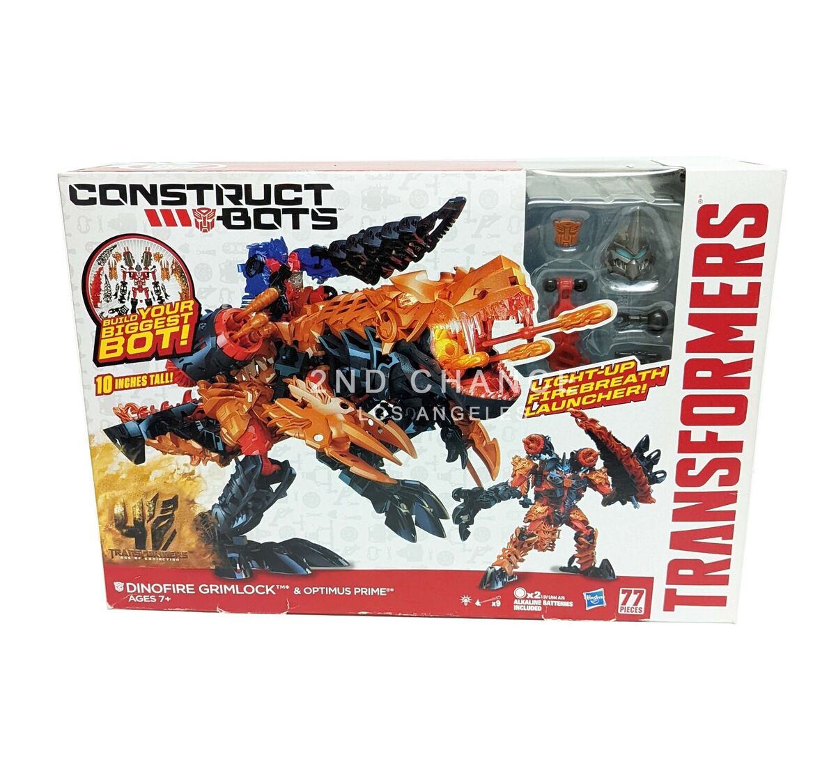 New 2013 Hasbro Transformers Construct Bots Dinofire New 2013 Hasbro Transformers Construct Bots Dinofire