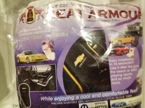 Toalla protectora de asiento ""Ford"" negra Seat Armour SA100FORB - Imagen 3 de 5