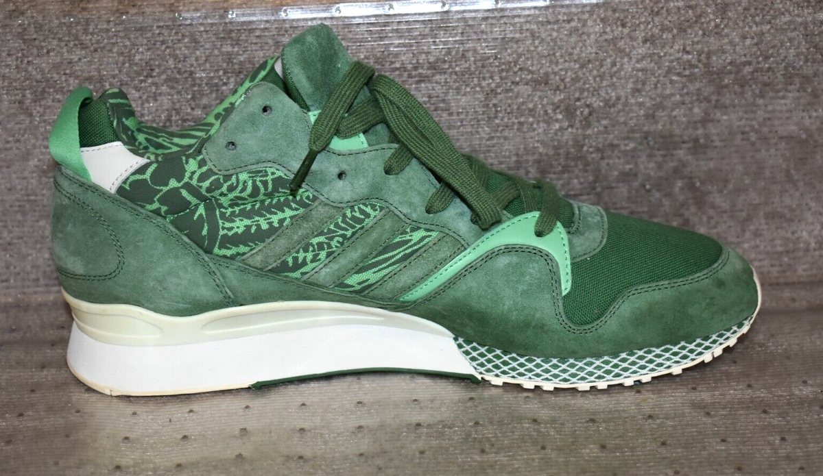 Men's 2014 adidas ZXZ 930 Tribe Green Chalk Sneaker - Size US 13