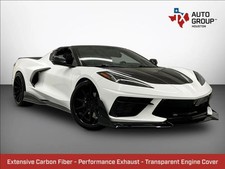 Houston Texas 2021 White Corvette
