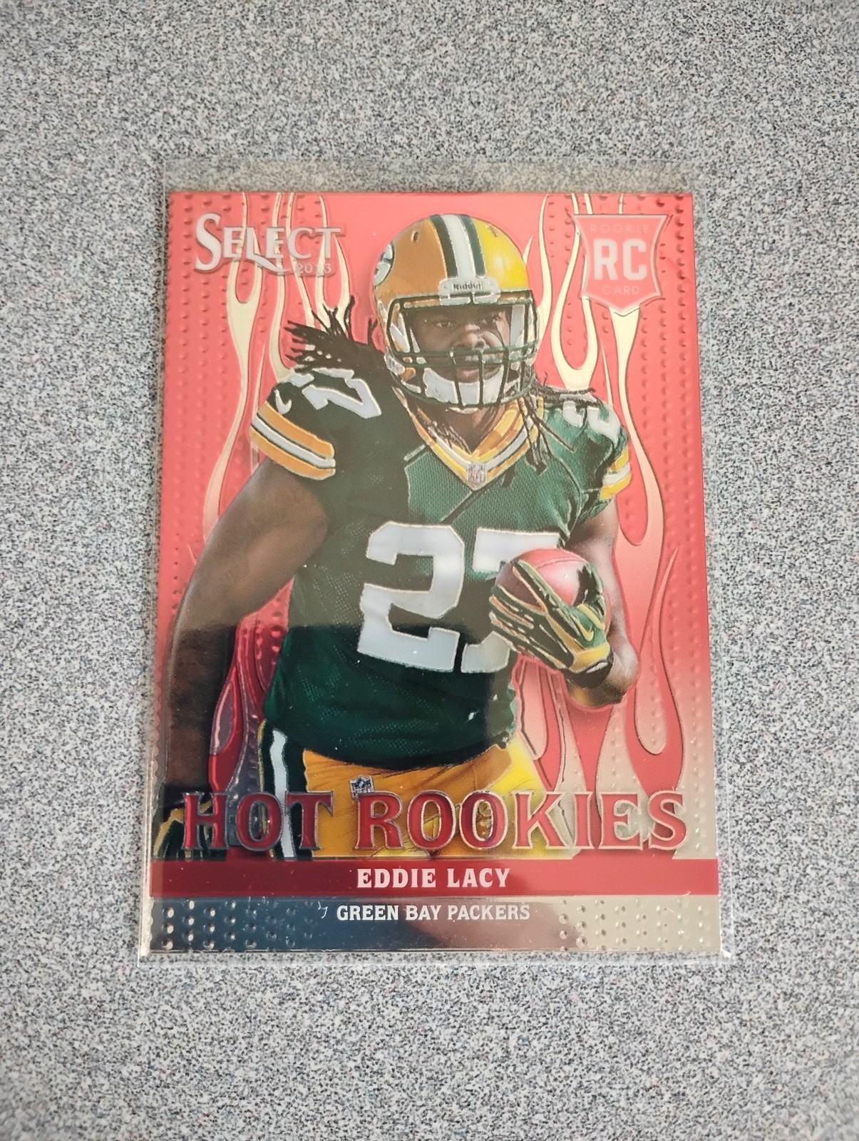 Eddie Lacy Panini Select Hot Rookies #3 Red
