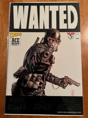 Wanted Wizrd Ace Edition (2004) #1 Acetate Overlay Cover
