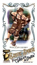 2018 Topps Allen & Ginter #MES-17 Roller Derby Mini Exotic Sports