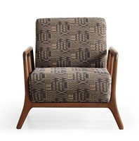 Lounge-Sessel Modernes Design Ornamentales Muster Weicher Sessel