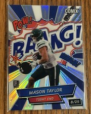 2025 Wild Card Comix Mason Taylor Rainbow #8/25 NY Jets RC
