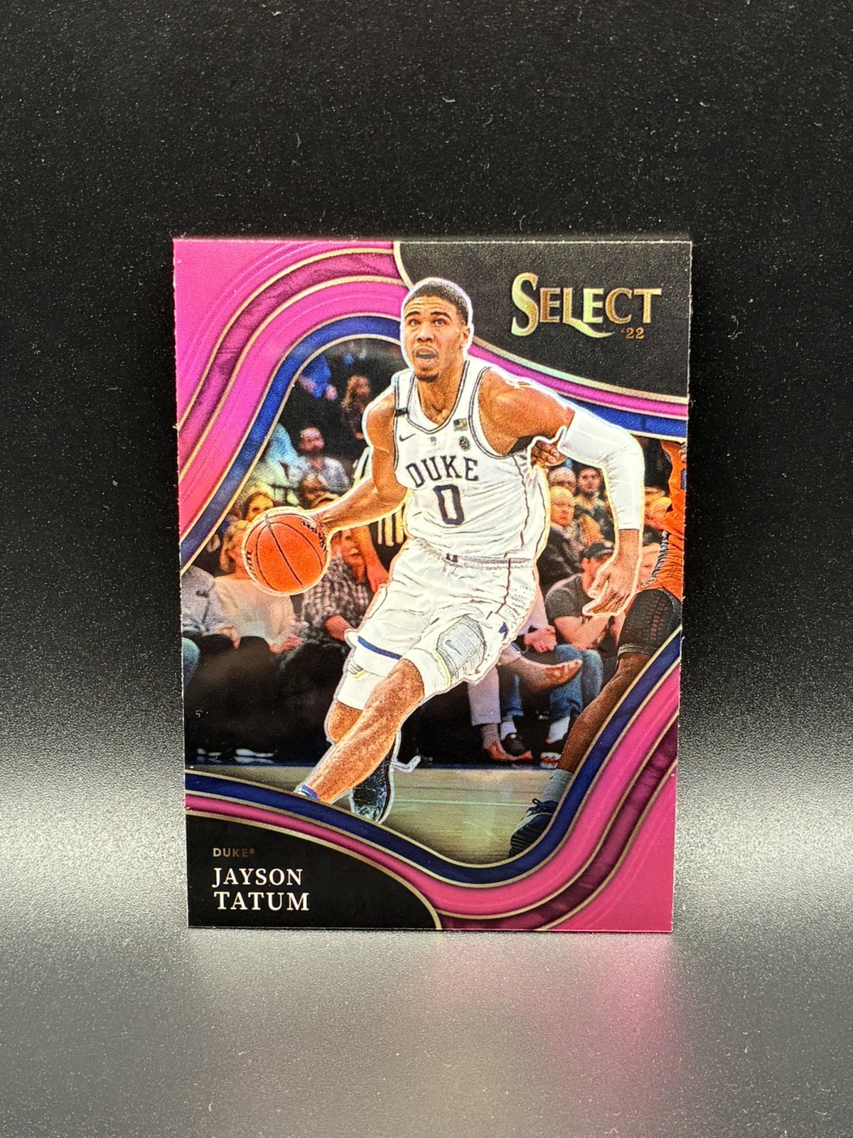 Jayson Tatum 2022-23 Panini Chronicles Draft Picks Select #21 Pink Duke Celtics