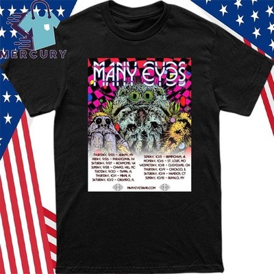 Many Eyes Summer Tour 2025 Poster Shirt