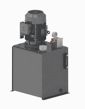 MONARCH T58C405R02S0-01 Hydraulic Power Unit 3.7gpm 2000psi 5hp 15gal Res. Read