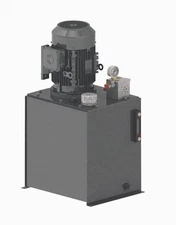 MONARCH T58C405R02S0-01 Hydraulic Power Unit 3.7gpm 2000psi 5hp 15gal Res. Read