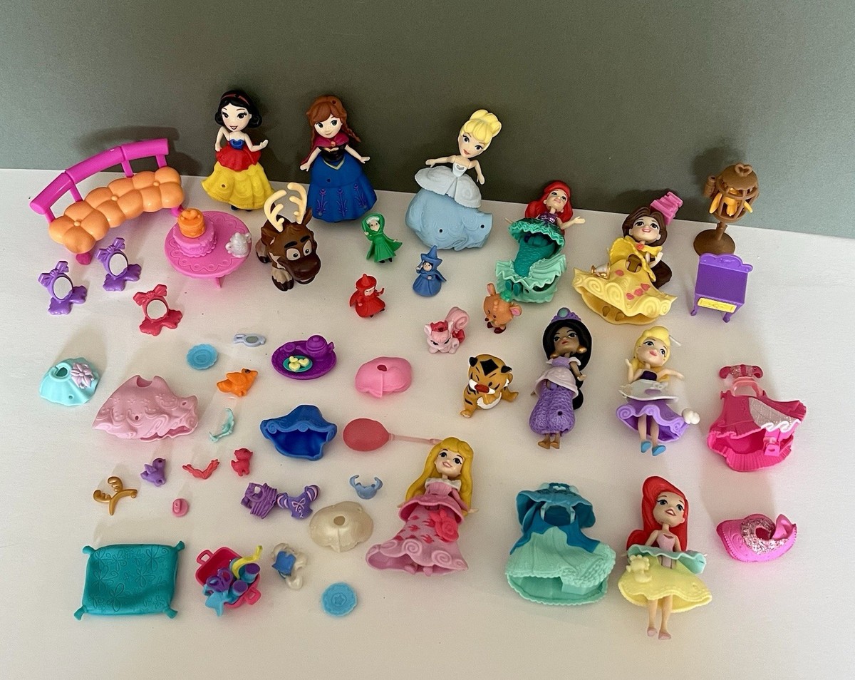 Disney Little Kingdom Snap Ins Princess Dolls with Dresses